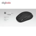 ماوس بی سیم تسکو مدل TM 668W | مشکی | گارانتی 12 ماهه توسن سیستم
