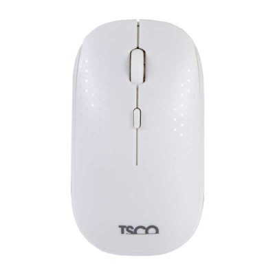 ماوس بی سیم تسکو مدل TM 700W | سفید | گارانتی 12 ماهه توسن سیستم