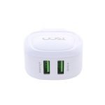 شارژر دیواری تسکو مدل TTC 46 به همراه کابل تبدیل microUSB | سفید | گارانتی 12 ماهه توسن سیستم