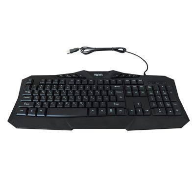 کیبورد تسکو مدل TK 8020N، سوییچ ممبران، Full-Size | مشکی | گارانتی 12 ماهه توسن سیستم