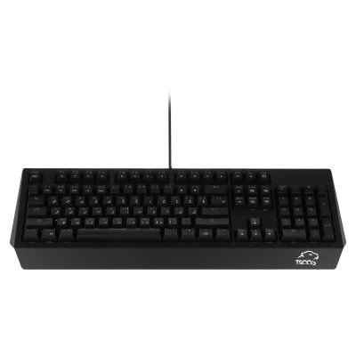 کیبورد مخصوص بازی تسکو مدل GK 8127، سوییچ مکانیکال قهوه ای، Full-Size، نورپردازی RGB | مشکی | گارانتی 12 ماهه توسن سیستم
