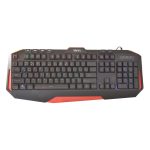 کیبورد گیمینگ تسکو مدل GK 8123، سوییچ ممبران، Full-Size، نورپردازی LED RGB | مشکی | گارانتی 12 ماهه توسن سیستم