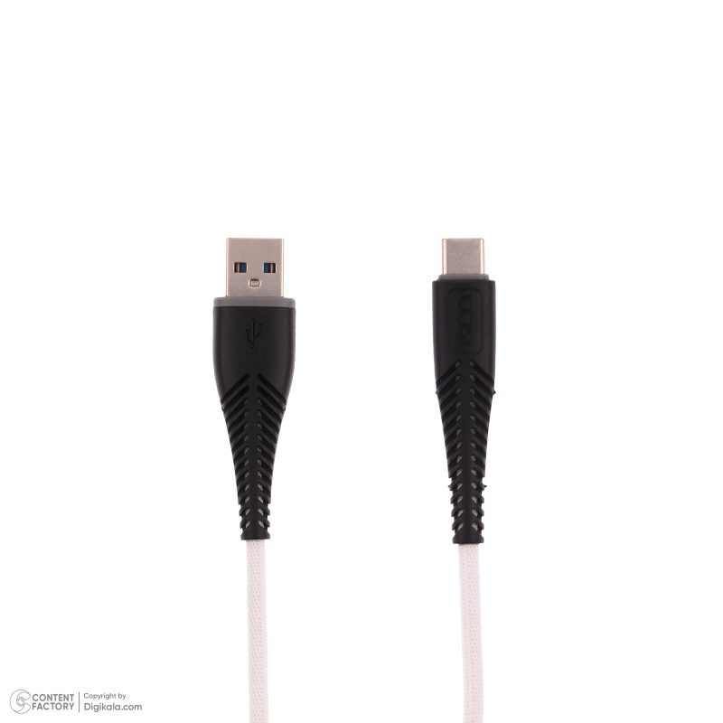 کابل تبدیل USB به USB-C تسکو مدل TCC 351 طول 1 متر | مشکی | گارانتی 12 ماهه توسن سیستم