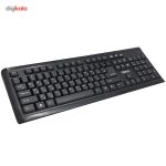 کیبورد و ماوس تسکو مدل TKM 8050، سوییچ ممبران، Full-Size | مشکی | گارانتی 12 ماهه توسن سیستم