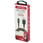 کابل تبدیل USB به لایتنینگ تسکو مدل TC i601 طول 1 متر | مشکی | گارانتی 12 ماهه توسن سیستم