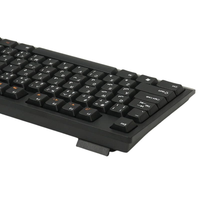 کیبورد و موس بی سیم تسکو مدل TKM 7019W | مشکی | گارانتی 12 ماهه توسن سیستم