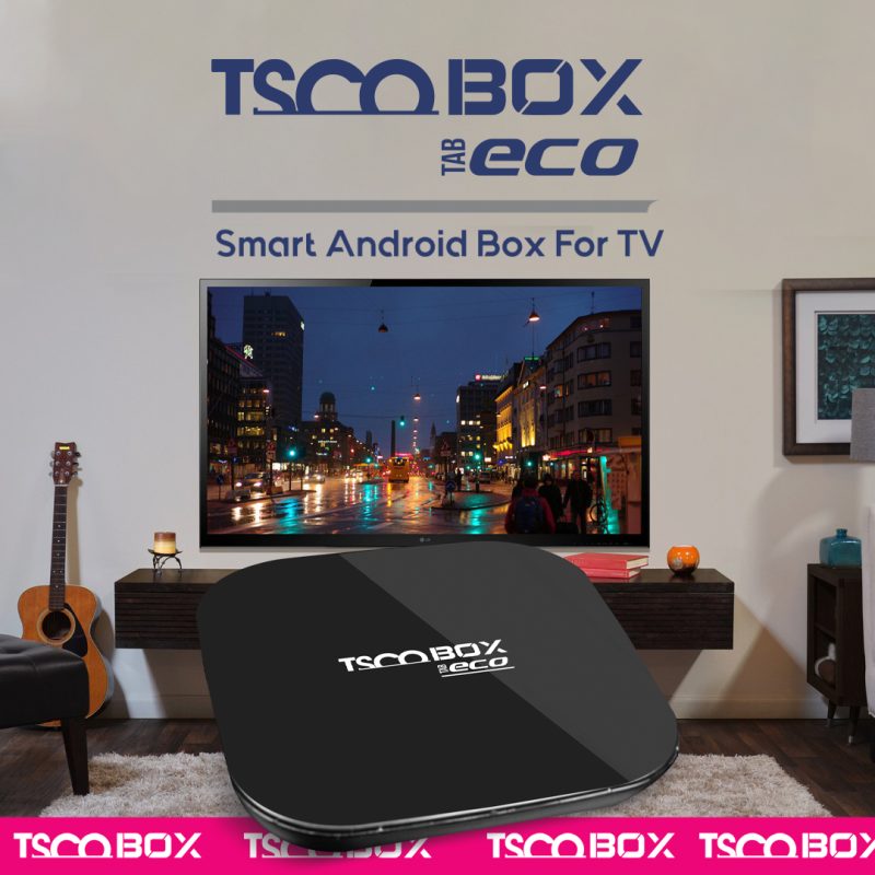 اندروید باکس تسکو مدل TAB ECO | مشکی | گارانتی 12 ماهه توسن سیستم