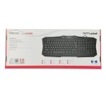 کیبورد تسکو مدل TK 8020N، سوییچ ممبران، Full-Size | مشکی | گارانتی 12 ماهه توسن سیستم