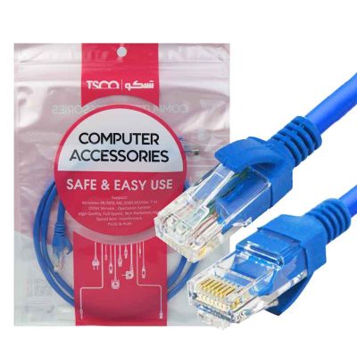 کابل شبکه CAT5 تسکو مدل TNC510  | 1 متر | سرویس ویژه دیجی کالا: 7 روز تضمین بازگشت کالا