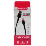 کابل تبدیل USB به USB-C تسکو مدل TCC105 طول 1 متر | مشکی | گارانتی 12 ماهه توسن سیستم