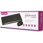 کیبورد و ماوس بی سیم تسکو مدل TKM 7025W | مشکی | گارانتی 12 ماهه توسن سیستم