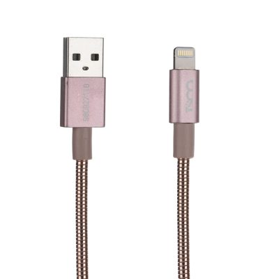 کابل تبدیل USB به لایتنینگ تسکو مدل TC i27 طول 1 متر | نقره ای | گارانتی 12 ماهه توسن سیستم