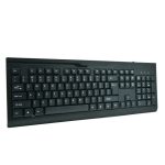 کیبورد مدل TK 8012 | مشکی | گارانتی 12 ماهه توسن سیستم