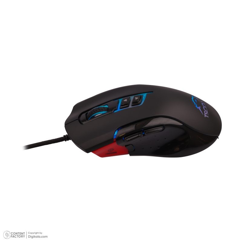 کیبورد گیمینگ تسکو مدل GKM 8205 به همراه موس، Full-size، نورپردازی RGB | مشکی | گارانتی 12 ماهه توسن سیستم