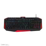 کیبورد گیمینگ تسکو مدل GKM 8205 به همراه موس، Full-size، نورپردازی RGB | مشکی | گارانتی 12 ماهه توسن سیستم