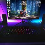 کیبورد گیمینگ تسکو مدل TK 8124، سوییچ ممبران، Full-Size، نورپردازی RGB LED | مشکی | گارانتی 12 ماهه توسن سیستم