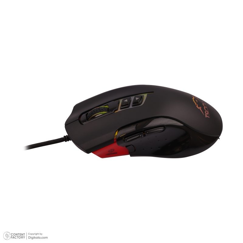 کیبورد گیمینگ تسکو مدل GKM 8205 به همراه موس، Full-size، نورپردازی RGB | مشکی | گارانتی 12 ماهه توسن سیستم