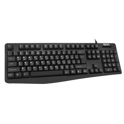 کیبورد تسکو مدل TK 8030/KB1806 | مشکی | گارانتی 12 ماهه توسن سیستم