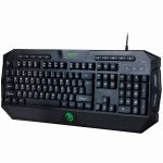کیبورد گیمینگ تسکو مدل TK 8124، سوییچ ممبران، Full-Size، نورپردازی RGB LED | مشکی | گارانتی 12 ماهه توسن سیستم