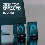 اسپیکر دسکتاپ تسکو مدل TS 2058 | مشکی | گارانتی 12 ماهه توسن سیستم
