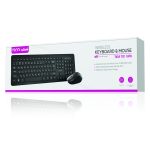 کیبورد و ماوس تسکو مدل TKM 7011WN سوئیچ ممبران، Full-Size | مشکی | گارانتی 12 ماهه توسن سیستم