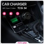 شارژر فندکی تسکو مدل TCG 34 | مشکی | گارانتی 12 ماهه توسن سیستم