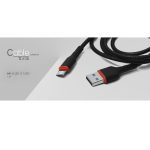 کابل تبدیل USB به USB-C تسکو مدل TCC105 طول 1 متر | مشکی | گارانتی 12 ماهه توسن سیستم