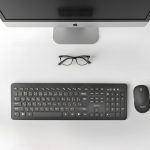 کیبورد و ماوس تسکو مدل TKM 7011WN سوئیچ ممبران، Full-Size | مشکی | گارانتی 12 ماهه توسن سیستم