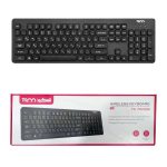 کیبورد بی سیم تسکو مدل TK 7003w با حروف فارسی | مشکی | گارانتی 12 ماهه توسن سیستم
