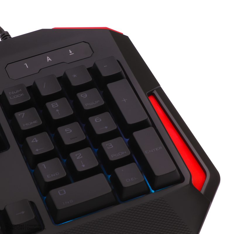کیبورد گیمینگ تسکو مدل GKM 8205 به همراه موس، Full-size، نورپردازی RGB | مشکی | گارانتی 12 ماهه توسن سیستم