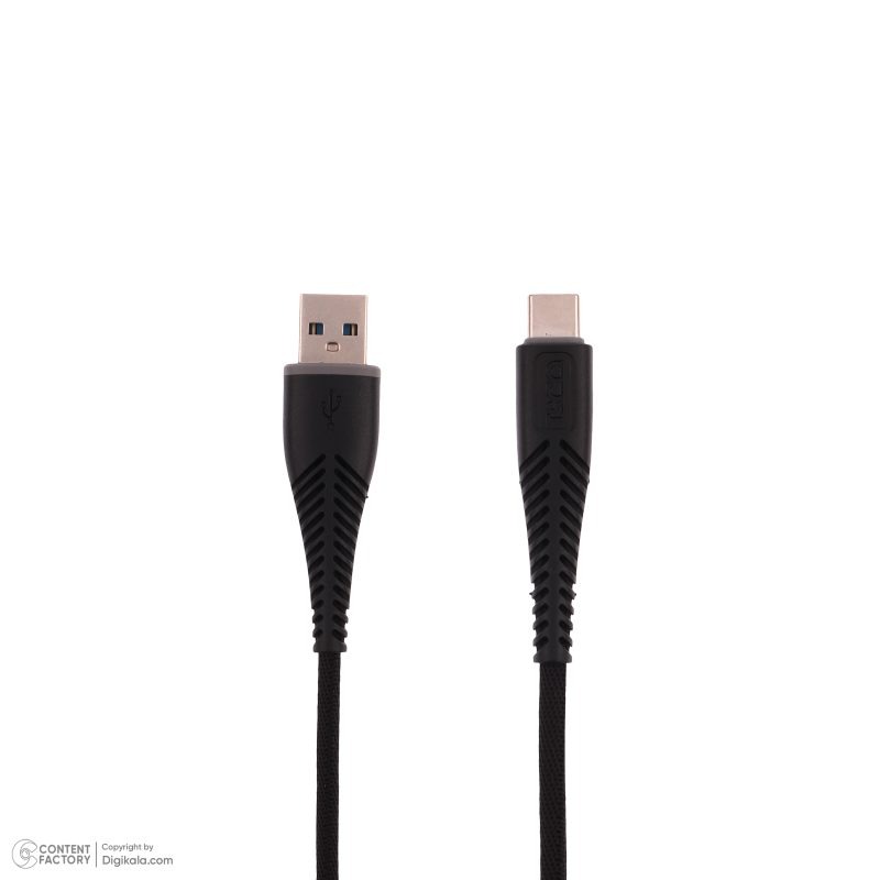 کابل تبدیل USB به USB-C تسکو مدل TCC 351 طول 1 متر | مشکی | گارانتی 12 ماهه توسن سیستم