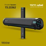 اسپیکر بلوتوثی قابل حمل تسکو مدل TS 23362 | مشکی | گارانتی 12 ماهه توسن سیستم
