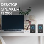 اسپیکر دسکتاپ تسکو مدل TS 2058 | مشکی | گارانتی 12 ماهه توسن سیستم
