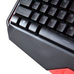 کیبورد گیمینگ تسکو مدل GK 8123، سوییچ ممبران، Full-Size، نورپردازی LED RGB | مشکی | گارانتی 12 ماهه توسن سیستم
