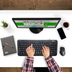 کیبورد تسکو مدل TKM 8011، سوئیچ ممبران، Full Size | مشکی | گارانتی 12 ماهه توسن سیستم