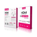 کابل HDMI تسکو مدل TC 76 به طول 10 متر | مشکی | گارانتی 12 ماهه توسن سیستم