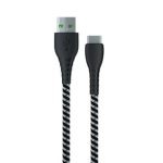 کابل تبدیل USB به USB-C تسکو مدل TCC201 طول 1 متر‎ | مشکی | گارانتی 12 ماهه توسن سیستم