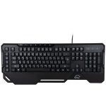 کیبورد گیمینگ تسکو مدل GK 8126، سوییچ ممبران، Full-Size، نورپردازی RGB | مشکی | گارانتی 12 ماهه توسن سیستم