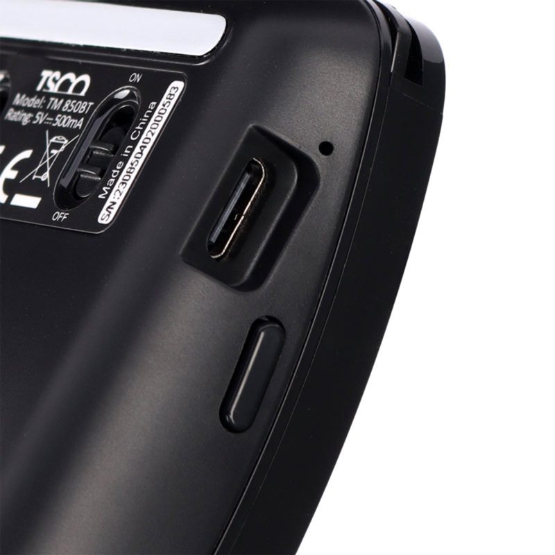 ماوس بی سیم تسکو مدل TM 850BT  | مشکی | گارانتی 12 ماهه توسن سیستم