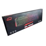 کیبورد گیمینگ تسکو مدل GK 8123، سوییچ ممبران، Full-Size، نورپردازی LED RGB | مشکی | گارانتی 12 ماهه توسن سیستم