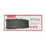 کیبورد تسکو مدل TK 8020N، سوییچ ممبران، Full-Size | مشکی | گارانتی 12 ماهه توسن سیستم