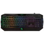 کیبورد گیمینگ تسکو مدل TK 8124، سوییچ ممبران، Full-Size، نورپردازی RGB LED | مشکی | گارانتی 12 ماهه توسن سیستم
