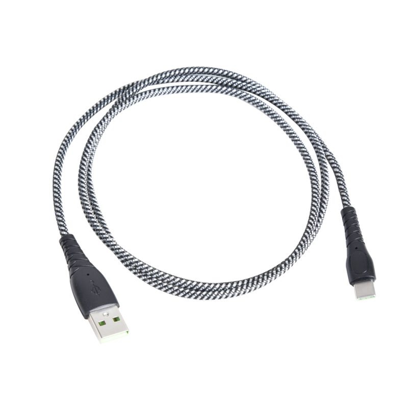 کابل تبدیل USB به USB-C تسکو مدل TCC201 طول 1 متر‎ | مشکی | گارانتی 12 ماهه توسن سیستم