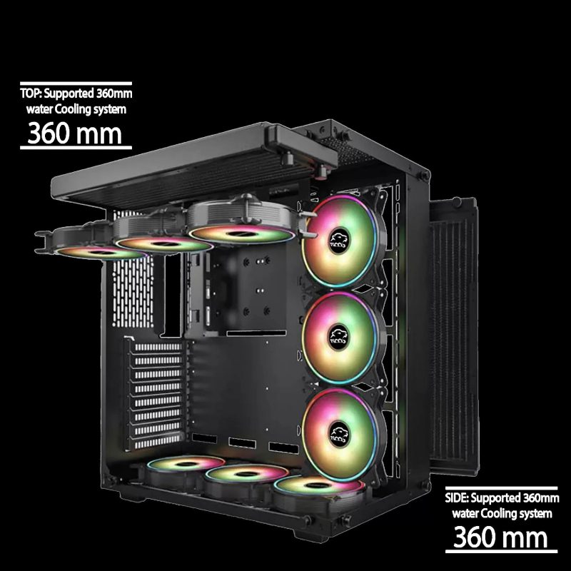 کیس کامپیوتر مخصوص بازی تسکو مدل GC 4492 | گارانتی 12 ماهه توسن سیستم