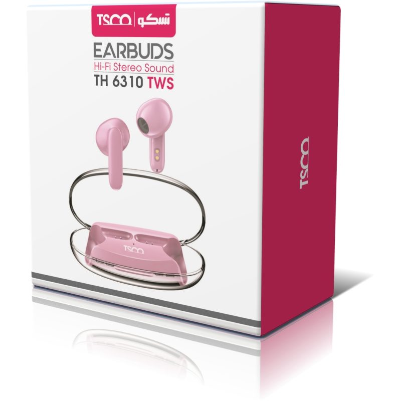 هدفون بلوتوثی تسکو مدل TH 6310 | صورتی | گارانتی 12 ماهه توسن سیستم