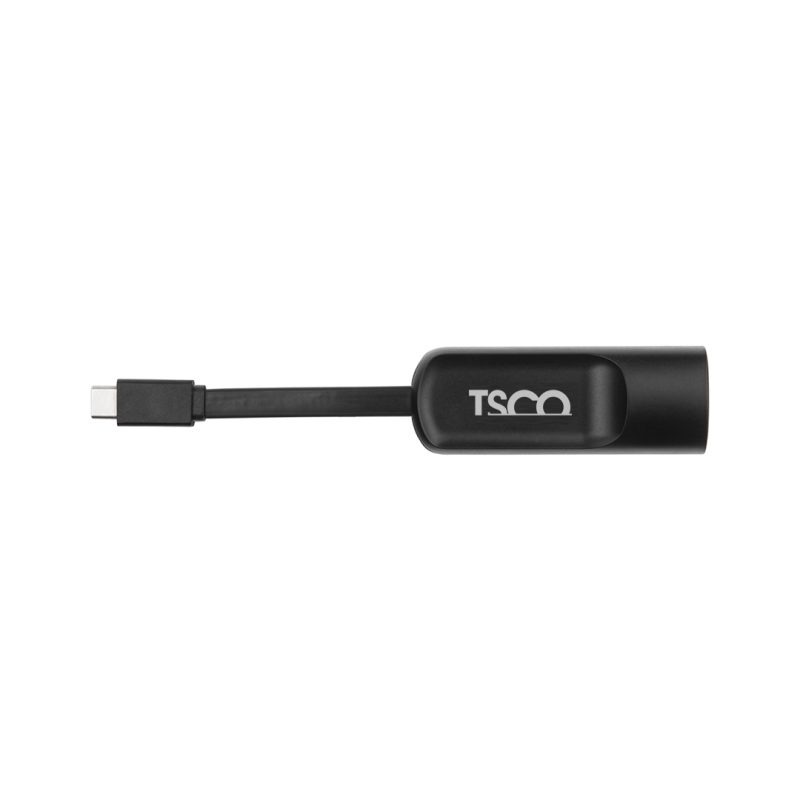 مبدل usb-c به LAN تسکو مدل TLAN 212 | مشکی | گارانتی 12 ماهه توسن سیستم