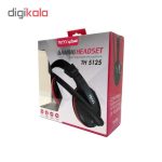 هدست مخصوص بازی تسکو مدل TH 5125 | مشکی | گارانتی 12 ماهه توسن سیستم