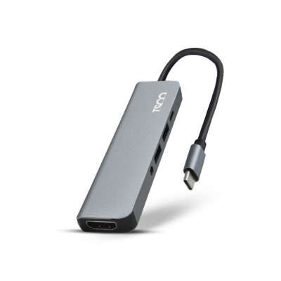 هاب USB تسکو مدل  THU 1160 | خاکستری | گارانتی 12 ماهه توسن سیستم