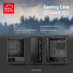 کیس کامپیوتر گیمینگ تسکو مدل GC 4488 | گارانتی 12 ماهه توسن سیستم