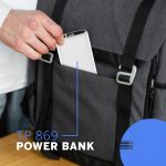 پاوربانک 22.5 وات تسکو مدل TP 869 ظرفیت 20000 میلی‌آمپر ساعت | سفید | گارانتی 12 ماهه توسن سیستم